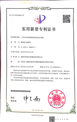 手延面設(shè)備專利四