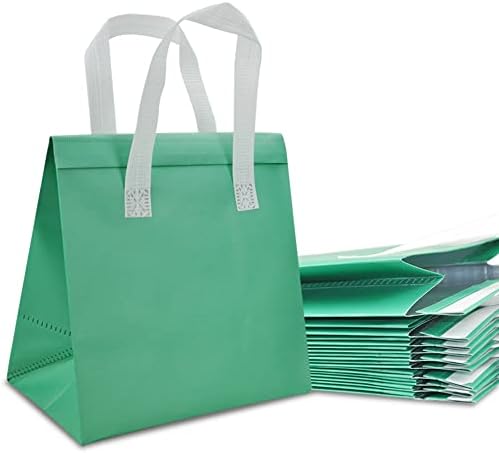 SDQCLIIF izolovane torbe za poneti, restoranske torbe za poneti sa čvrstim samoljepljivim naljepnicama i ručkama, idealne za uber eats,dostavu hladne ili tople hrane,restorane za poneti,piknik