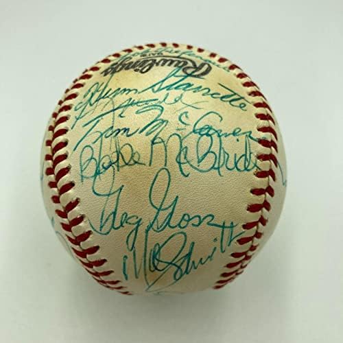 1979 Philadelphia Phillies Tim potpisan bejzbol Mike Schmidt Pete Rose Jsa COA - AUTOGREMENA BASEBALLS