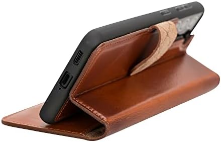 Bouleta torbica za novčanik Samsung Galaxy S21 Ultra-kožna odvojiva magnetna RFID Flip Folio maska za telefon sa 3 otvora za kartice
