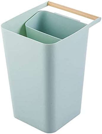 WXXGY kanta za smeće kanta za smeće prenosiva kanta za smeće, duga cilindrična kanta za sortiranje,kanta za smeće za otpatke / zelena/32x24.