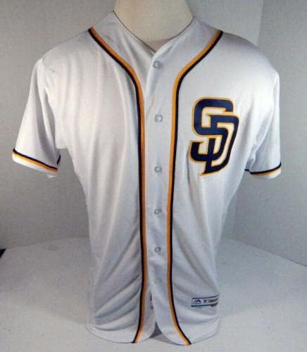 San Diego Padres Frank Garces 60 Igra izdana bijeli dres ASG Patch SDP015 - Igra Polovni MLB dresovi