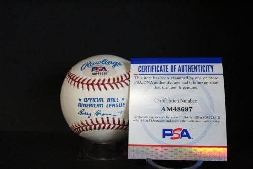 Mel Parnell potpisao bejzbol autografa automatskog PSA / DNA AM48697 - autogramirani bejzbol