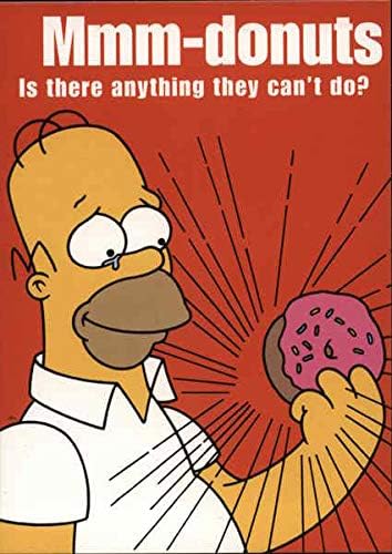 Homer Simpson, MMM-donuts, Ima li nešto što ne mogu da crtaju originalne razglednice