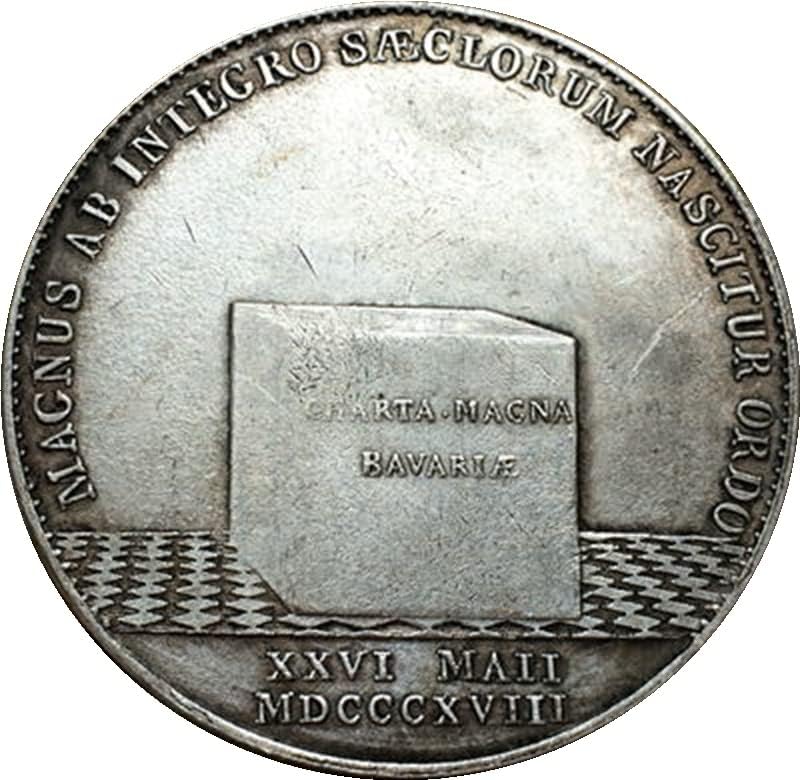 Njemački novčići bakarni srebrni antikni kovanice kovanice kovanice za rukovanje kolekcijom