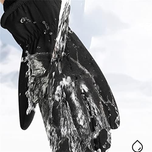 N / A skijaške rukavice muške zimske Plus baršunaste guste tople pamučne rukavice sa ekranom osetljivim na dodir na dodir na otvorenom