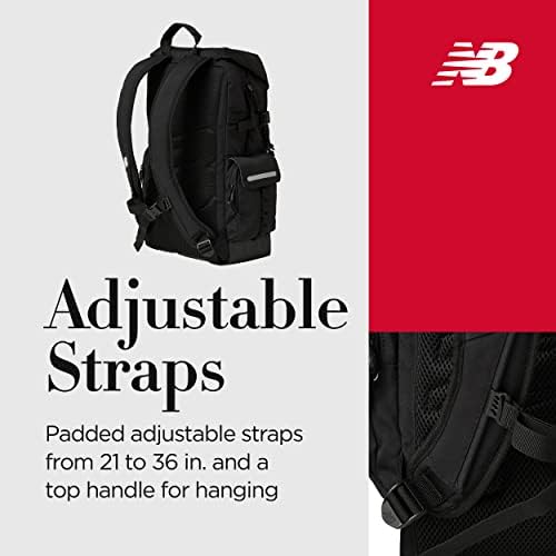 Nova balansna balppack backpack, terenska zaklopna torba za muškarce i žene, crna, jedna veličina