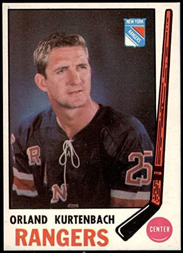 1969 O-pee-chee 188 Orland Kurtenbach New York Rangers-Hokej Ex / Mt Rangers-Hokej