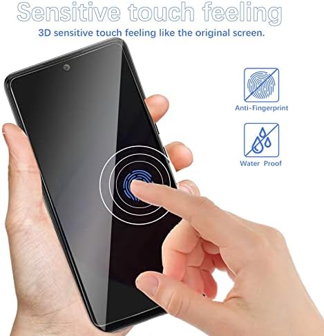 Nixinioo 2 paketa Zaštita ekrana za privatnost za Sumsang Galaxy A53 5G 2022 sa zaštitom sočiva kamere od 2 pakovanja, Anti Spy Anti