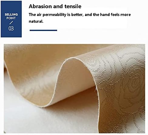 ADSWIN kožni materijal uzorak teksture podignuta osnovna tkanina, zatezna i izdržljiva 54 inča široka vodootporna, netoksična i bez