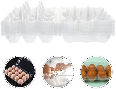 Kartoni za jaja Cabilock kućanski sto za pohranu hrane Farm Carton Clear Countertops natkriveni piknik jaja kontejneri za prijevoz