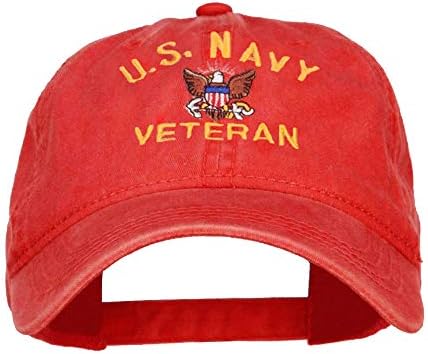 E4HATS.COM Američki mornarički veteran vojni izvezeni oprani kapa