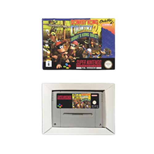 Samrad Donkey Country Kong 2 Diddy's Kong Quest - EUR Verzija RPG kartica baterija Spremi s maloprodajom