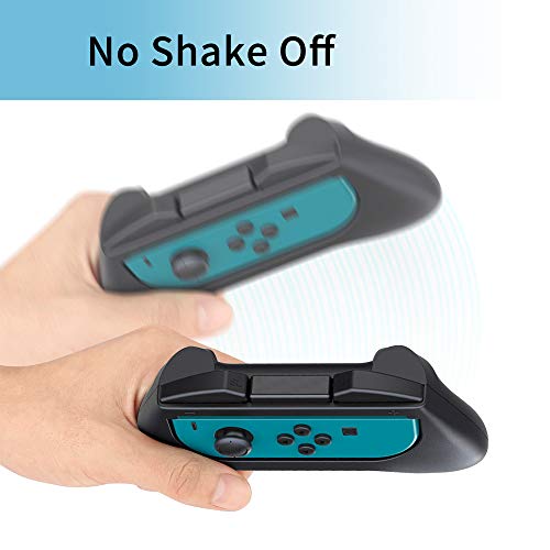 Tuxussy Grips za Nintendo prekidač Joy-Con, Control HOLDER Joy Con setovi sa habanjem otpornim na habanje / ergonomski dizajn / osjetljiv odgovor, priključak za ručicu za igru