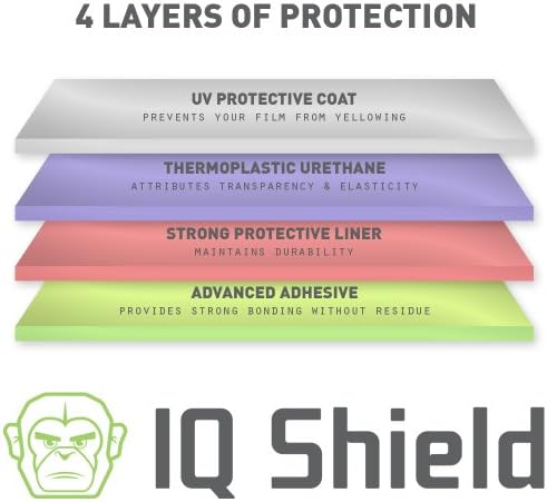 Protektor zaslona IQ Shield kompatibilan s OLPC XO 7 inčnim djecom LiquidSkin Anti-Bubble Clear Film