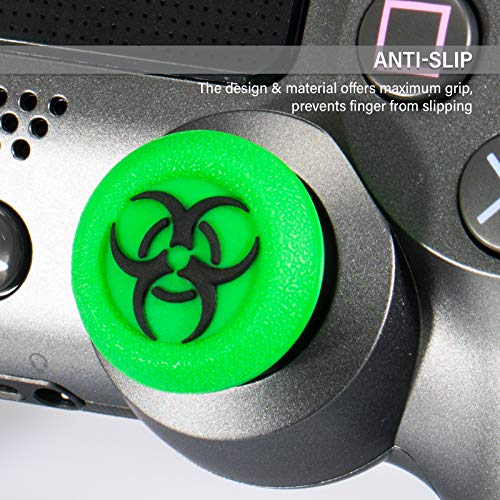 Playrealm meka gumena silikonska 3d teksturna Navlaka za palac x 4 za PS5, PS4, Xbox serija X / s, Xbox One, Switch PRO kontroler