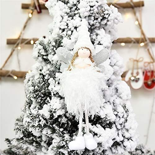Božićni dodaci Lutka Angel Tree Privjesak pređa Slatka božićna plišat neto poklon privjesak privjesak ukras i viseći vintage božićni