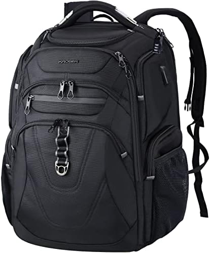 KROSER TSA Prijateljski putni ruksak za Laptop 18,4 inča XXXL Gaming ruksak vodoodbojni koledž dnevni ruksak poslovni ruksak sa RFID