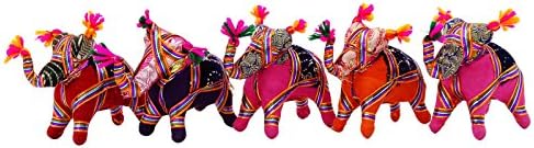 IBAEXPORTS Tradicionalni etnički indijski ručno rađeni punjeni slon kućni dekor Rajasthan Craft