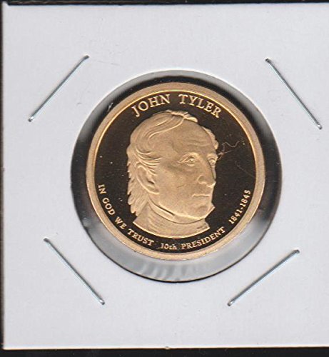 2009 Sjedinjene Države Predsjednički John Tyler $ 1 Izvrsni dragulj Dokaz DCAM US Mint