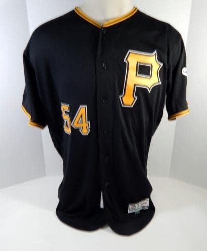2019 Pittsburgh Pirates Ray Searage 54 Igra izdana Black Jersey 150 Patch 48 30 - Igra Polovni MLB dresovi