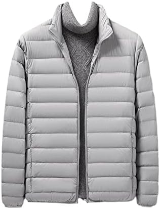 Muška lagana vodootporna vodootporna jakna za puhanje muškarci redovne modne modne tople jesenske zimske kapute