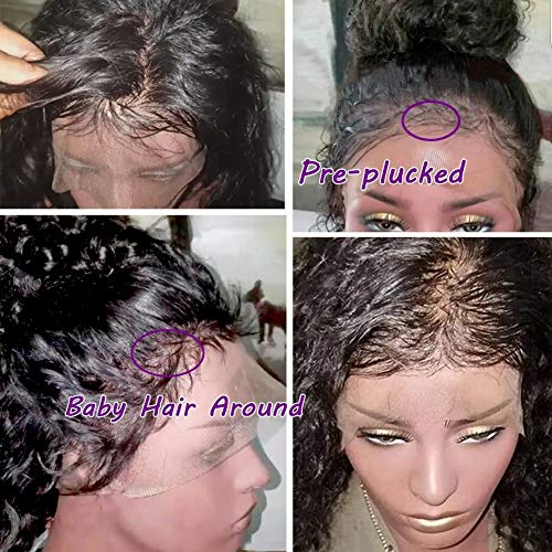 JYZ Hair full Lace perike za ljudsku kosu brazilska Djevičanska kosa mokra kovrčava 150% gustoća pune čipkaste perike za crne žene