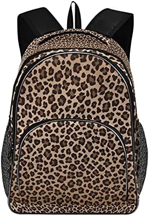 Leopard tisak školske torbe za studente Tinejdžeri Djevojke dječaci, ruksak izdržljivi školski torba rucksak putni torbe za laptop