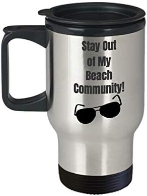 Veliki Lebowski Travel Golch Community The Dude Funny Coffee Day ideja za navijačke novitete Joke Gag