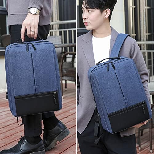 Modni trodijelni ruksak muški poslovni USB punjenje torba za prijenosna računala Podešavanje ramena Veliki kapacitet studentski posao i putna torba