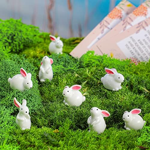Tatuo 50 setova uskršnji pokloni zagrljaj na inspirativni poklon uključuju mini zeko figurice Inspirational zeko zagrljaj Easter Card