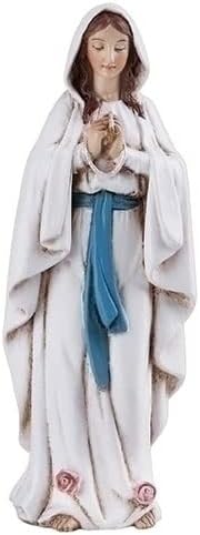 Josephov studio rimskim, renesansnim kolekcijom, 4 H Got Lady Lourdes figura, kućni dekor, pobožni poklon, molitvena inspiracija