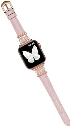 Kompatibilan sa Apple Watch Ultra bendovima 38mm 40mm 42mm 44mm za Ženska Girl Watch Band za Apple Watch Ultra kožer