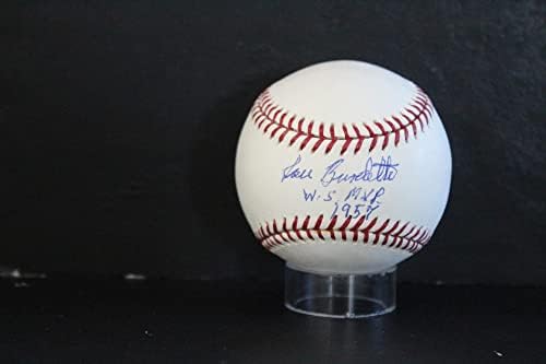 Lou Burdette potpisan bejzbol autogram Auto PSA / DNK AM48632 - AUTOGREMENE BASEBALLS
