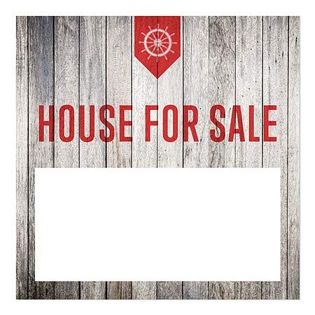 CGsignLab | Kuća na prodaju -Natično drvo Prozor Cling | 24 x24