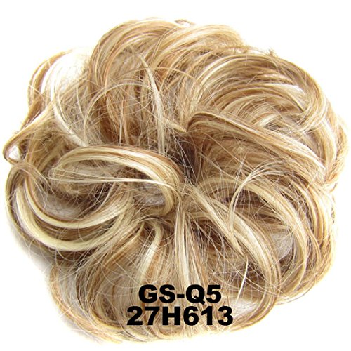 Vezice za kosu Chignon Donut crna smeđa Sintetička 30g jastučić za punđu za kosu Chignon elastična gumena traka za kosu ekstenzije