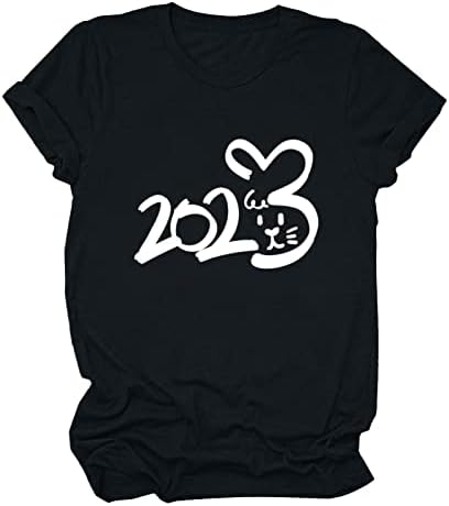 Žene Jesen Summer Thirt kratki rukav odjeća za odjeću Crewneck Pamuk Graphic Funny Plus size bluza za žene KD KD