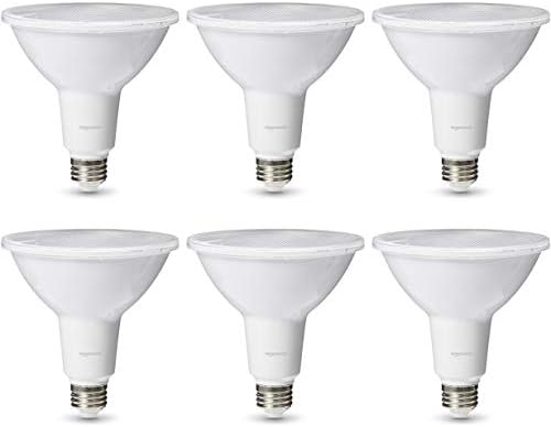 Basics Komercijalna LED sijalica od 25.000 sati | ekvivalent od 90 vati, PAR38, hladno bijela, zatamnjena, 6 pakovanja