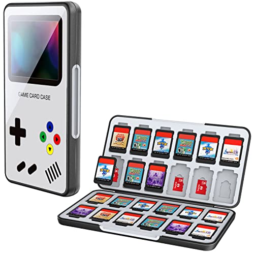 Heiying futrola za kartice za igre za Nintendo Switch& Switch OLED & amp; Switch Lite,prijenosno skladište memorijske kartice Switch