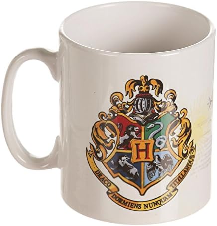 Harry PotterHogwarts Crest Keramička Šolja-Bijela