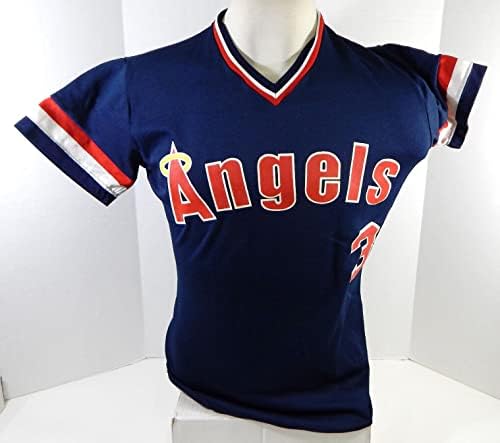 1987 Kalifornija Angels 3 Igra Polovna Pilsey dres POREST 40 DP23917 - Igra Polovni MLB dresovi