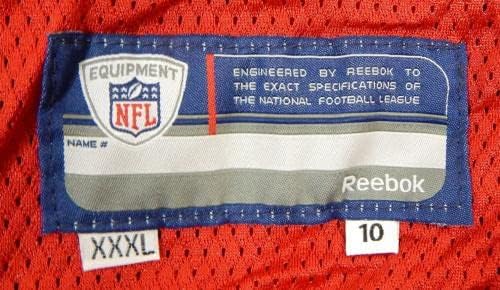 2010 San Francisco 49ers Blank Igra izdana Crveni dres REEBOK XXXL DP24149 - Neintred NFL igra rabljeni dresovi