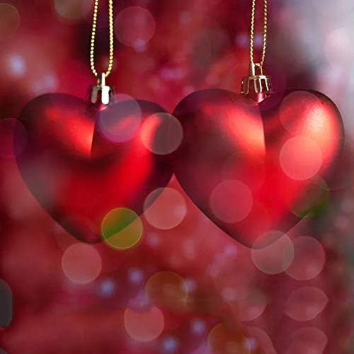 Dekorativne perle Garland Dekoracije Pokloni 24pcs Heart Valentinovo ukrasi Dan Valentine visi gnome brade za izradu