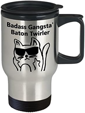Badass Gangsta 'Baton Twirler Coffee Putopis