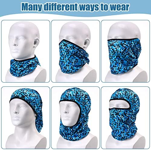 Tarpop 24 komada Ski maska Balaclava maska za lice Full Face Cover za muškarce skijanje, UV zaštita