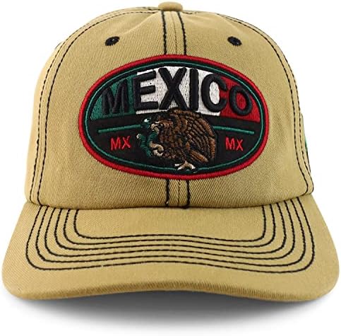 Trendy Odjeća MX Meksiko Neovisnosti Eagle Snake vezena kapa
