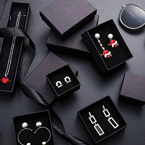 Holibanna crna kutija za nakit 10kom kutije za nakit manžete kutija Mini nakit slučaj naušnice Organizator prstenovi Display ogrlica
