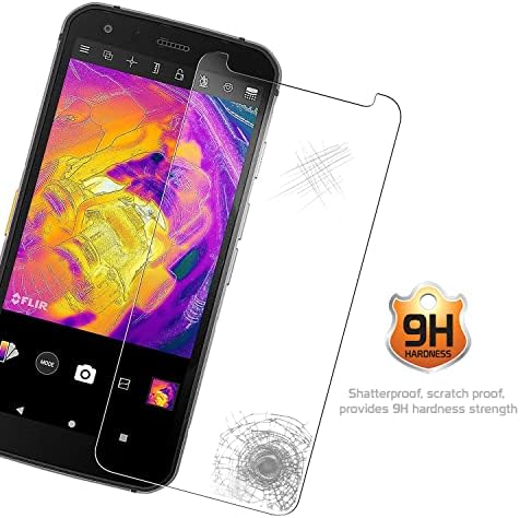 Cellet Cellet Cell Phone kaljeno staklo zaštitnik ekrana kompatibilan za Cat S62 – Case Friendly, Shatter Proof, anti Scratch 9h zaštita