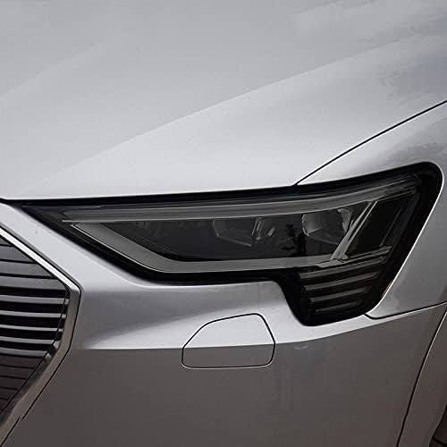 HLLEBW Car farovina nijansa Crna zaštitna film prozirna TPU naljepnica za Audi Etron 55 Quattro 2020