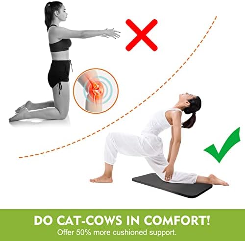 Ewedoos Yoga jastuk za koljena za zglobove za fitnes, putovanja, meditaciju 24 x9 x0. 6 - upotpunite svoju prostirku za jogu